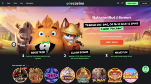 OneCasino er et godt og forholdsnyt casino på det danske marked med licens fra spillemyndigheden