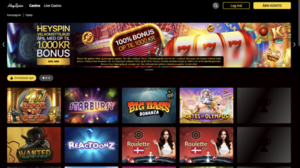 Heyspin casino – de bedste online casinospil samlet ét sted